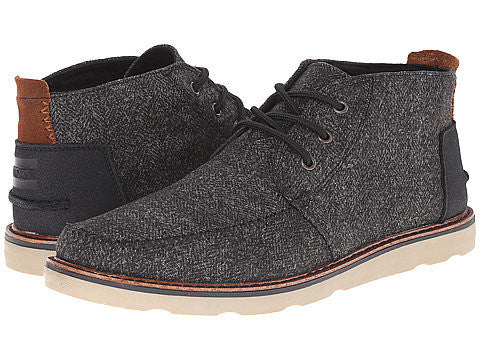 CHUKKA BOOT - BLK LTH HERR