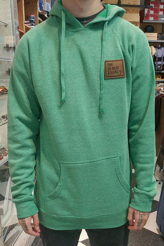 THE DTE HOODY - SEA GREEN